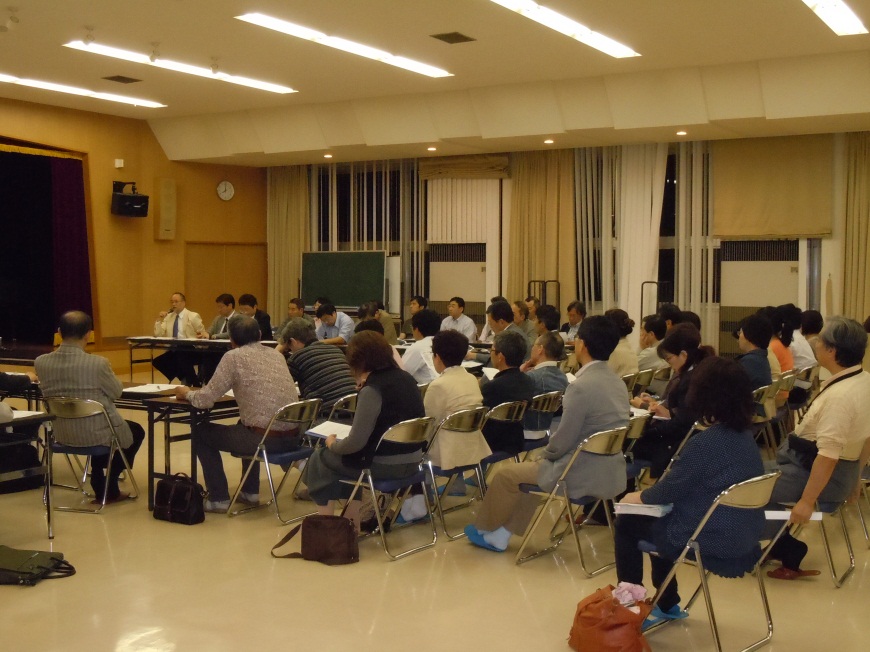 JA尾道総合病院、尾道市立市民病院スタッフも参加、統合委員会全景（2010年）