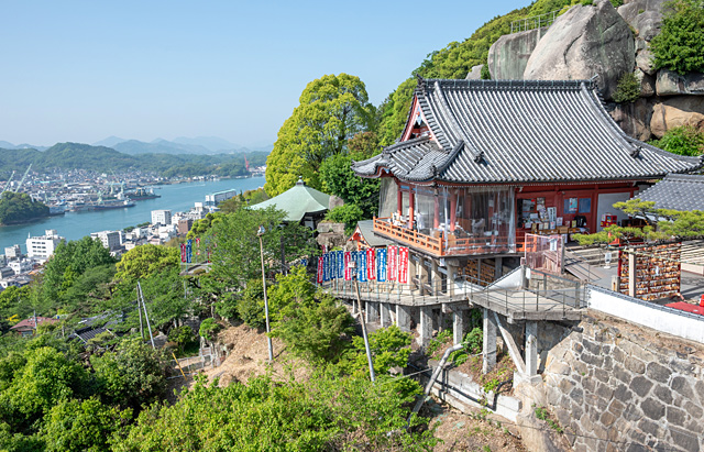 風光明媚な観光地、尾道