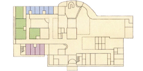 1F：認知症専門棟 (30床)